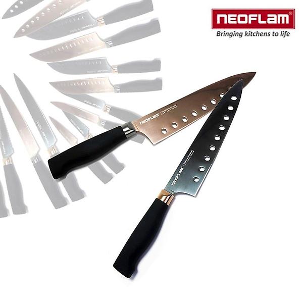  네오플램 티타늄코팅 홀식도(쉐프) 33.5cm 다용도식칼