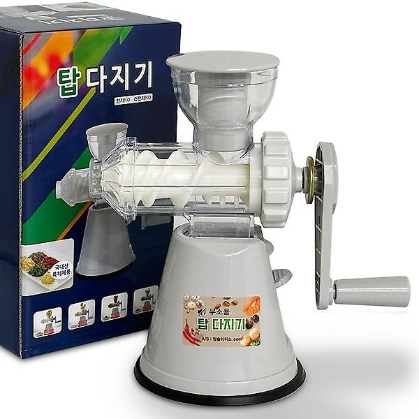  국산 탑다지기(1977) 무전원 무소음 다짐기 수동믹서