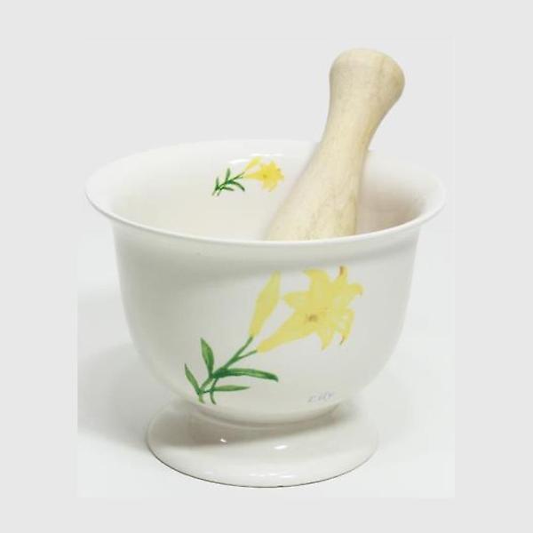  도자기 절구 중 마늘다지기 마늘빻기 주방 절구통