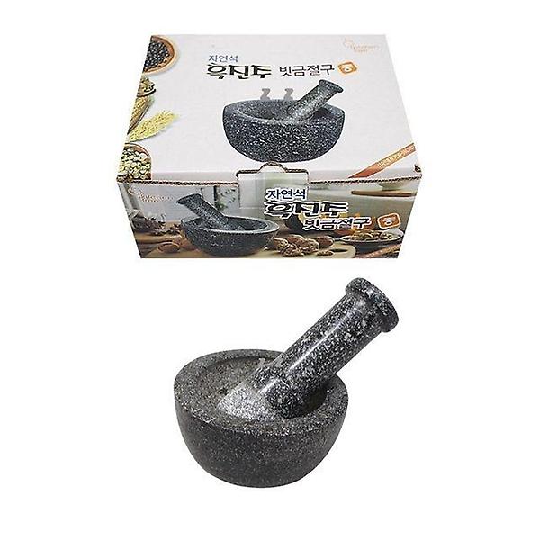  자연석 절구 - 중 마늘빻기 다지기 주방용품