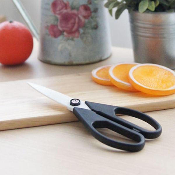  녹슬지않는 세라믹 주방가위 1P 다용도 가정용 가위