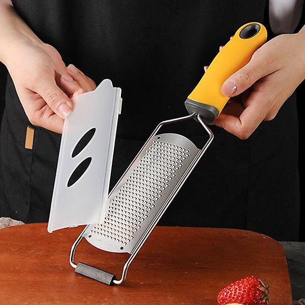  더키친스 치즈 그레이터 레몬 감자 스텐 손잡이강판