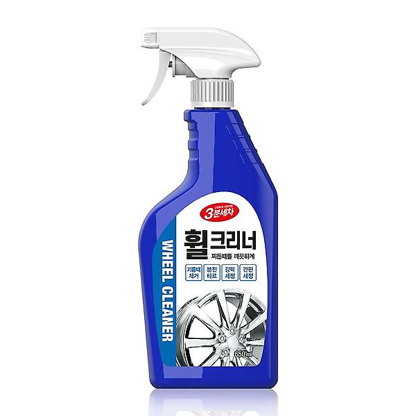  3분 세차 휠크리너 (650ML) 휠클리너 세정제