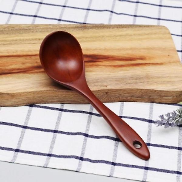  나무 국자 로즈우드 옻칠 소