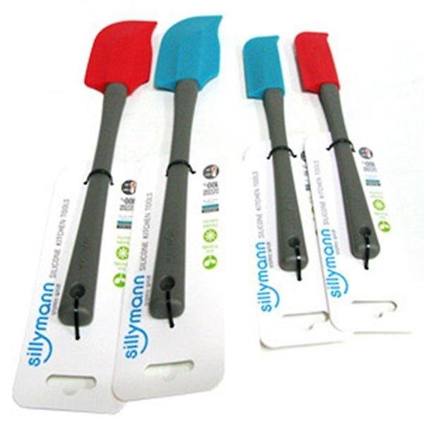  실리만 실리콘 알뜰 주걱(소)블루 뒤집개 키친툴 주방