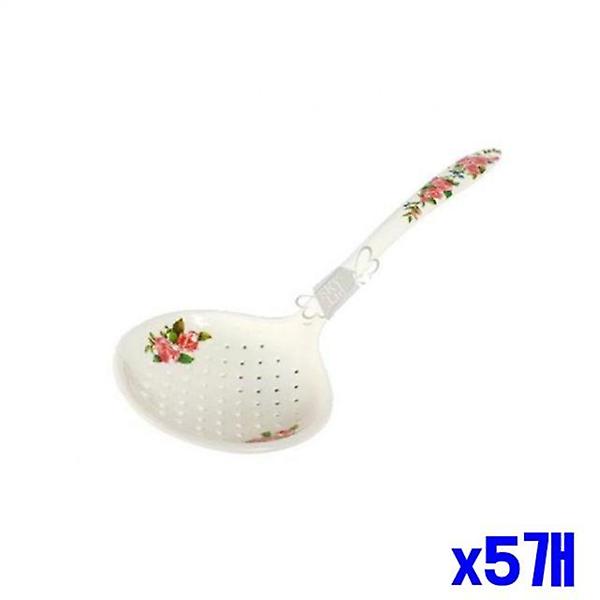  멜라민 재질 플라워 건지게 x5개 면건지개 건지기