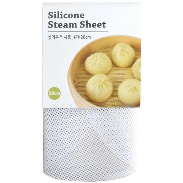  사용간편한 실리콘 원형 찜시트 28cm 실리콘찜판 찜판