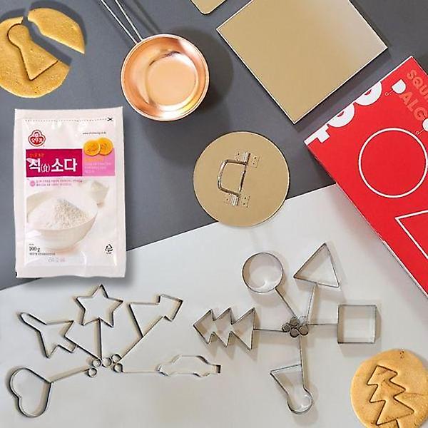  달고나 세트(기본)+식소다 100g+틀5P 설탕 뽑기세트