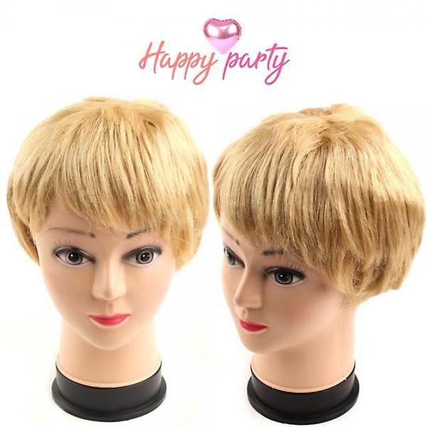  해피파티 가발 아이돌 (골드)