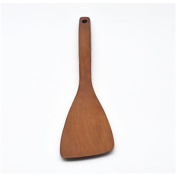  옻칠 뒤집개 뒤지개 사선 생선 부침 원목 뒤집게 33cm