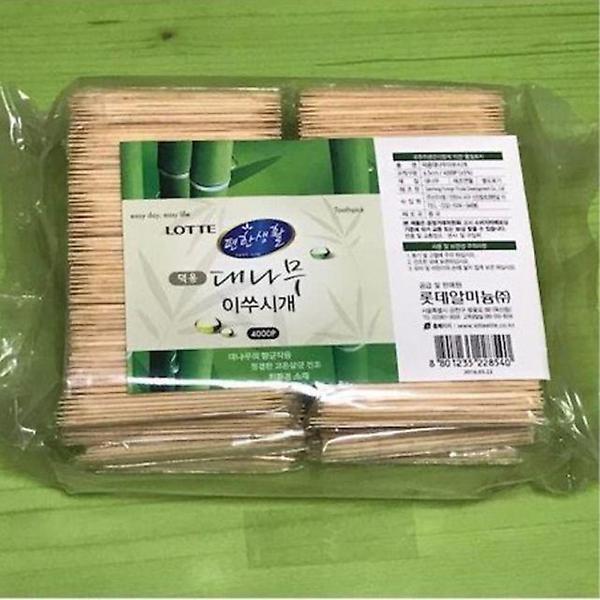  대용량 업소용 대나무 이쑤시개 4000p
