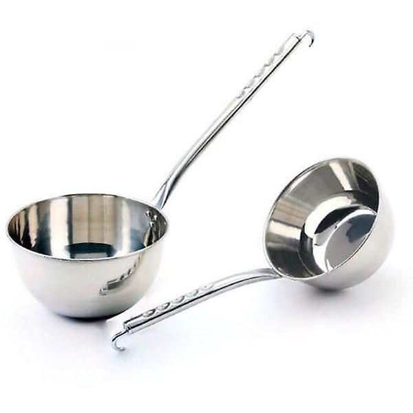  스텐 업소용 국자 통샥구 배식 급식 대형 국자 2400CC