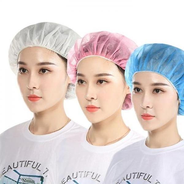  일회용 위생모자 100매 대용량 부직포 요리 헤어캡