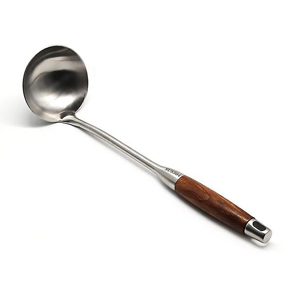  코카코 스텐 국자 가정 업소 소분 국자 건지개 27.5cm