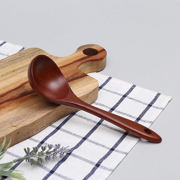  로즈우드 옻칠 국자(소) 나무국자