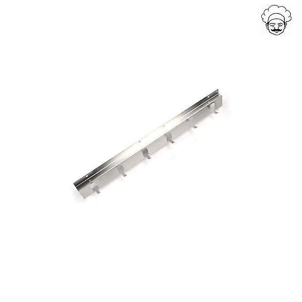  일체형 스텐 6P 국자걸이 다용도 주방걸이 44cm