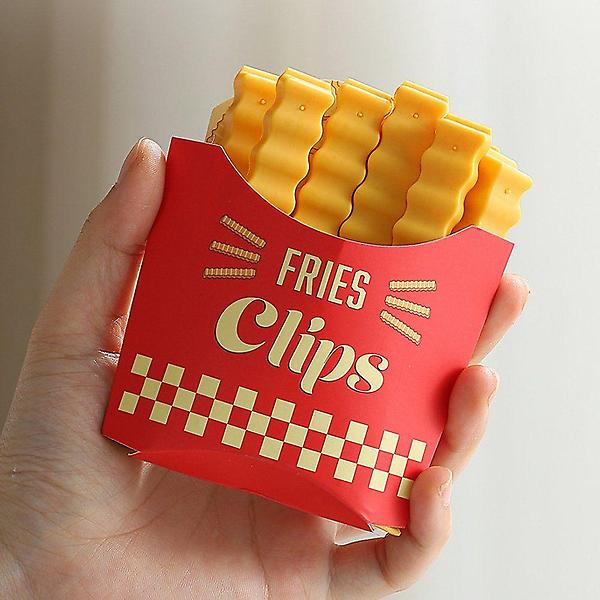  과자 봉지 밀봉 밀폐 감자튀김 클립 집게 12개 세트