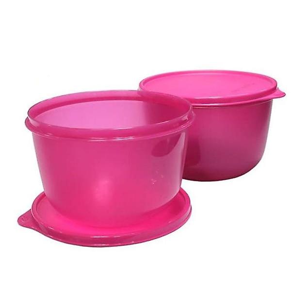  타파웨어 믹싱볼 셀러드볼 야채볼 보울 2L 핑크 2P