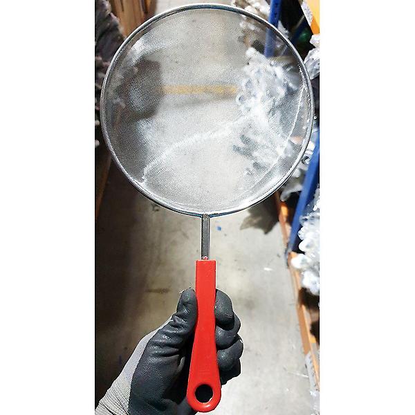  소- 조리 면 스텐 빨강 20cm 튀김 건지기 채 거름망