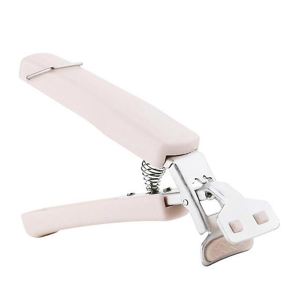  쿠킹스 뚝배기 핑크베이지 냄비 집게