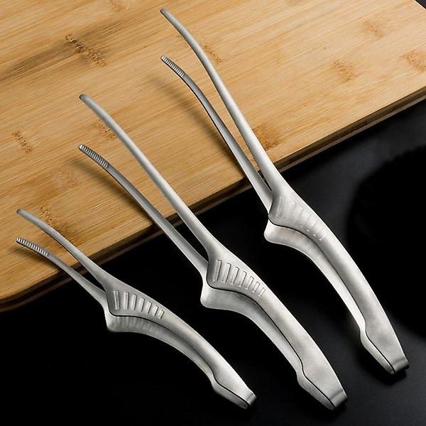  캠핑 주방 고기 집게 요리 음식 핀셋 스텐