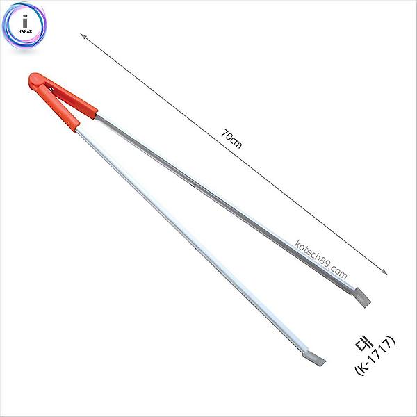  코텍 다용도집게K1717 대 캠핑청소집게 화로대 집게