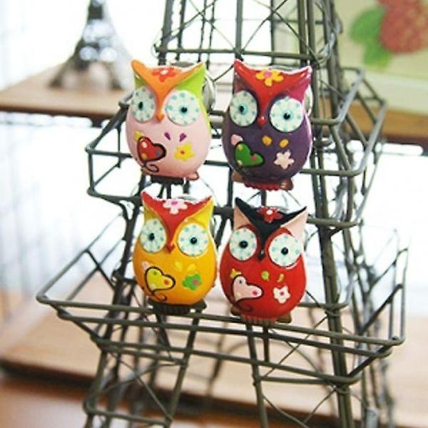  부엉이 자석 집게 4P세트 집개 조리도구 키친