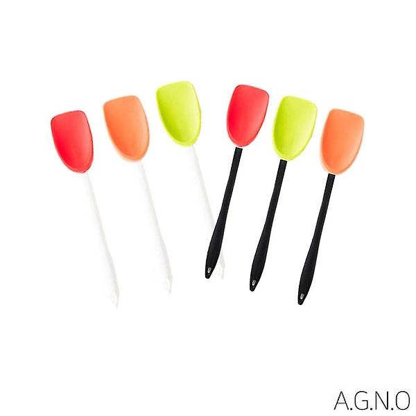  아그노 실리콘 화이트 오렌지 볶음 스푼 6종