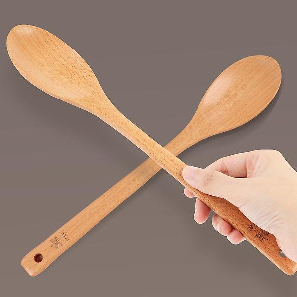  원목 볶음스푼 32cm 중형 비취우드 볶음스푼 조리스푼