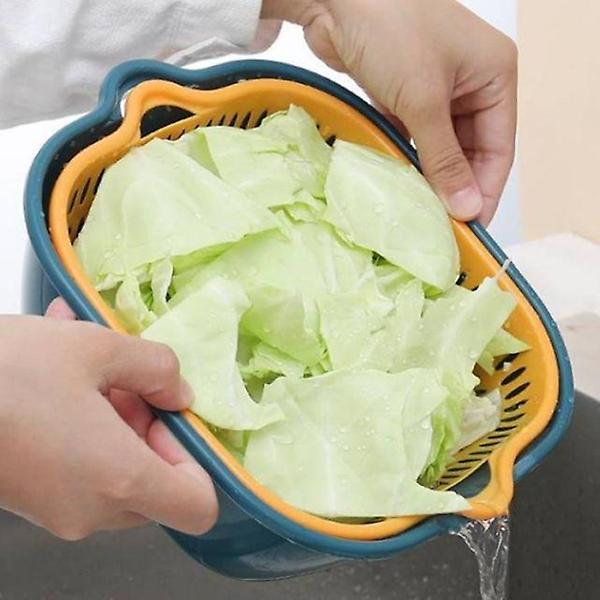  다용도 야채 과일 채소 물빠짐 소쿠리 세척 바구니