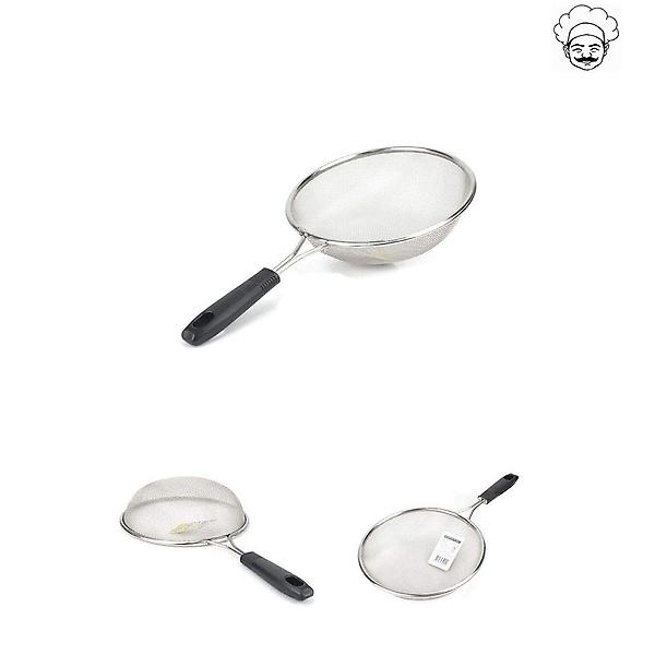  플라스틱손잡이 건지기 거름망(망간격1mm) 2호