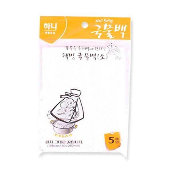  (set)하니 국물백(소)5매 5개