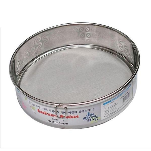  스텐 채반 걸음망 밀가루 채반 고운망 스텐망 27cm