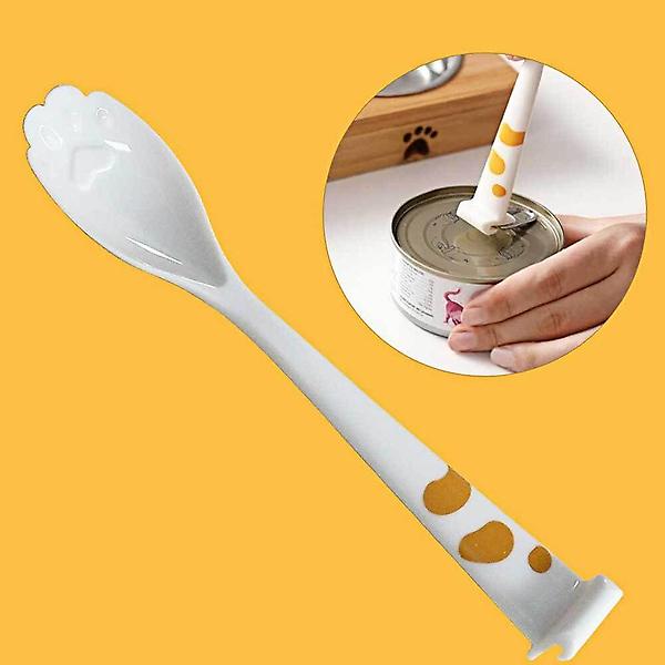  고양이 캔따개 겸용 발 스푼 오프너 캔