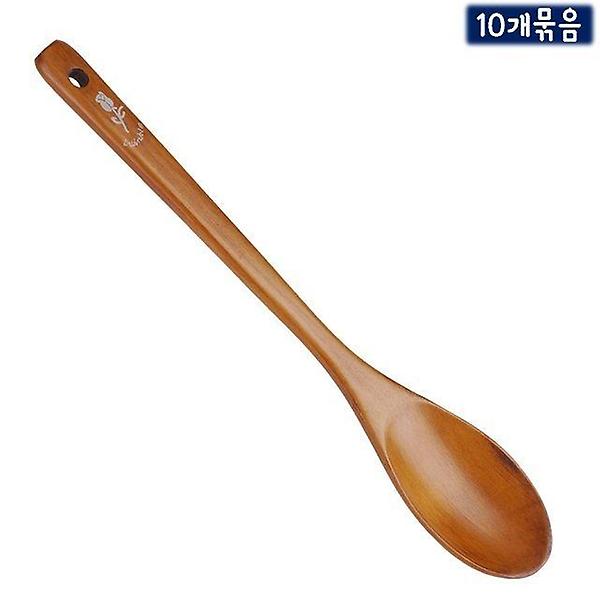  옻칠 볶음스푼 약31cm 10개묶음 걸이구멍