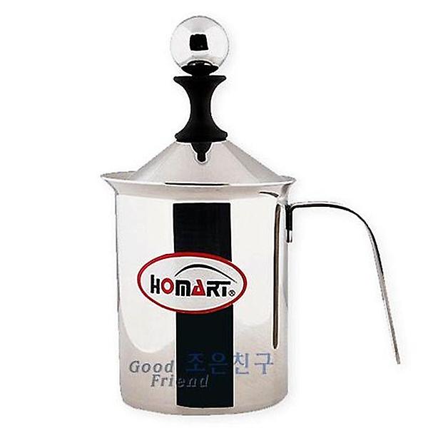  홈아트 우유거품기 800ml 우유거품만들기 우유거품