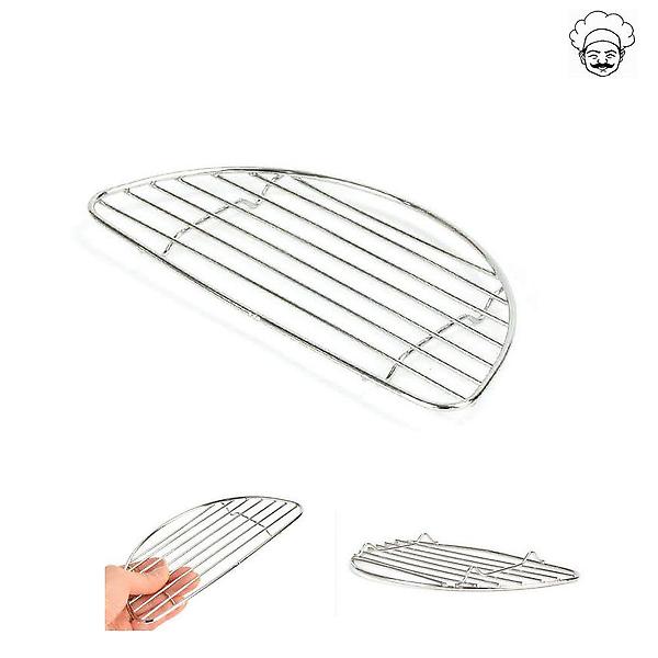  스텐 돈까스튀김망(반달망) 소