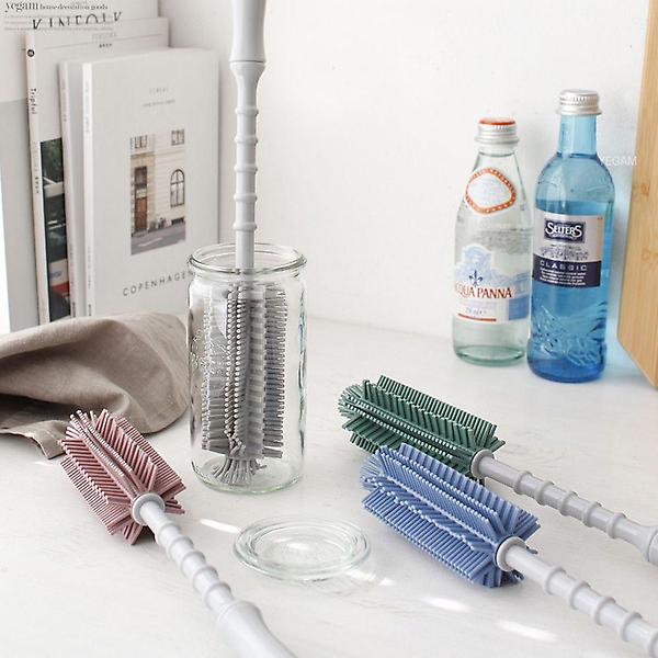  텀블러 실리콘 세척솔 물병 브러쉬 병세척솔 설거지솔