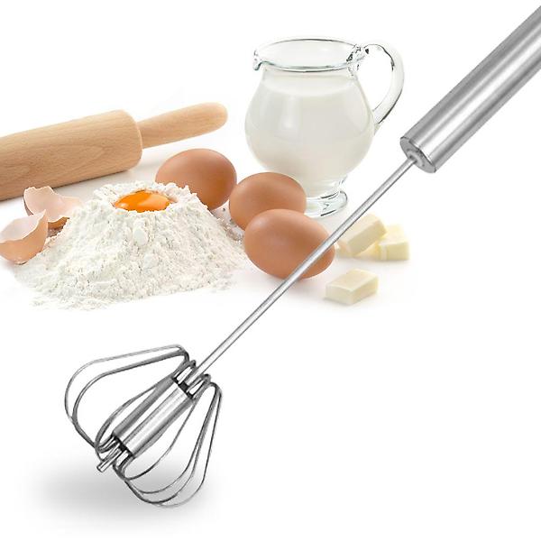  쿠킹홈 푸시믹싱 반자동 거품기 4p세트 스텐 휘퍼