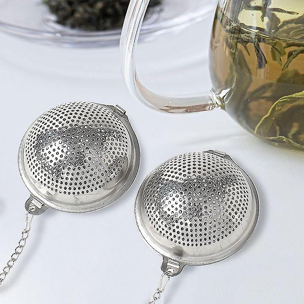  내추럴 티 인퓨저 2p세트 원형 차거름망 티스트레이너