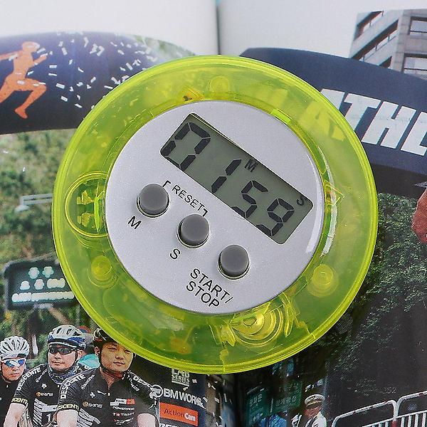  원형 자석 디지털 타이머(옐로우) 스톱워치
