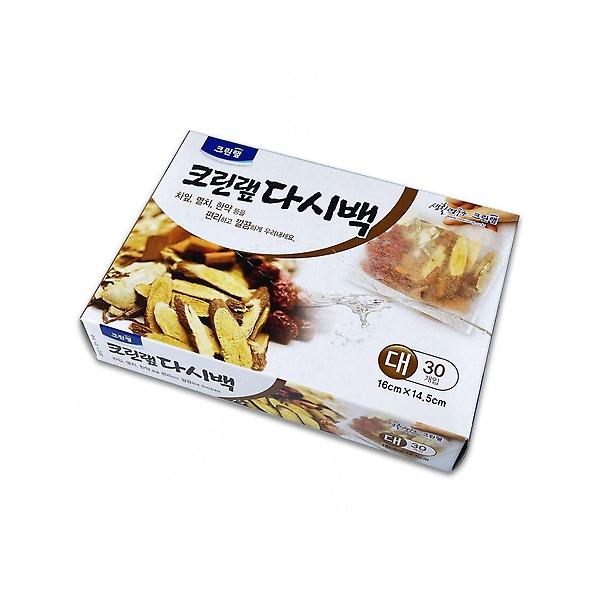  크린랩 다시백(대) 30매 육수백 다시망-O
