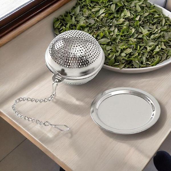  7day 플로팅 티 인퓨저(볼) (받침포함) 티거름망