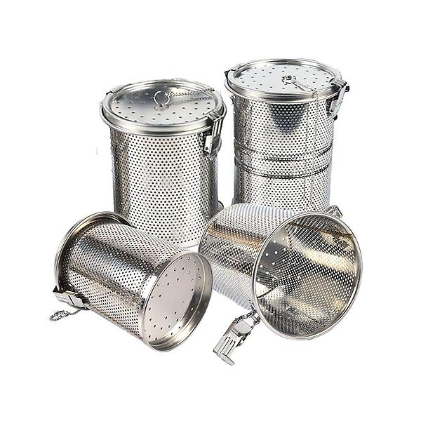  업소용 국물내기용 스텐 멸치통