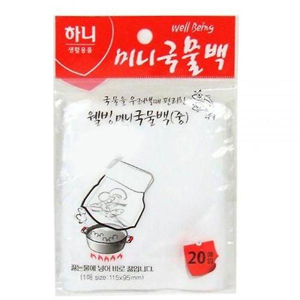  주방잡화 미니 국물백 중형 20매입 차끓이기 차티백