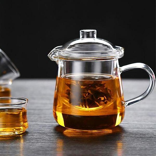  로하티루이스 유리 티포트 450ml 내열 티주전자