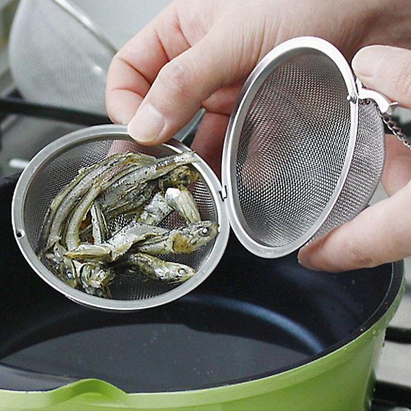  9cm 스텐멸치다시망 스텐육수망