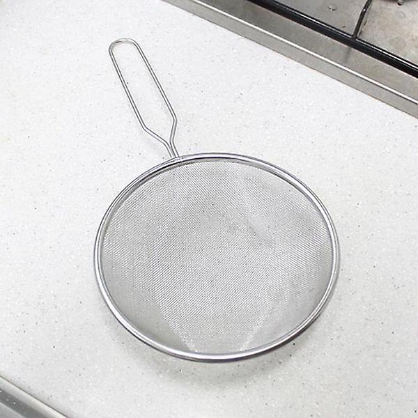  15cm 손잡이 스텐 채반 스테인리스 거름망