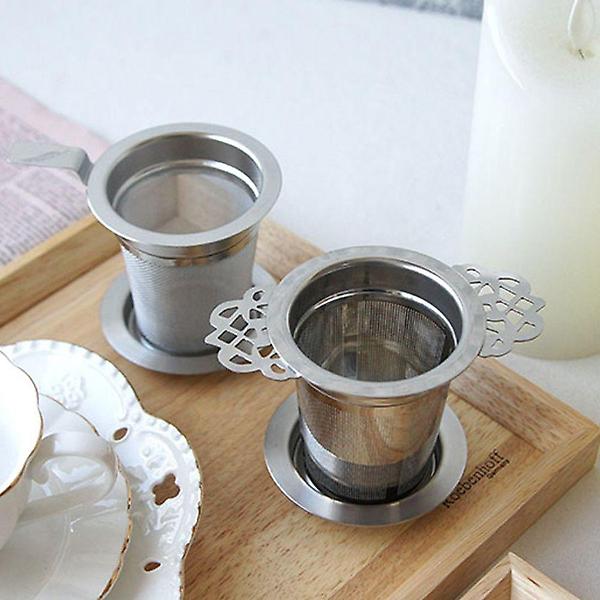  스텐 뚜껑 티망 겸 거름망 1P 차우리기 차망 티타임