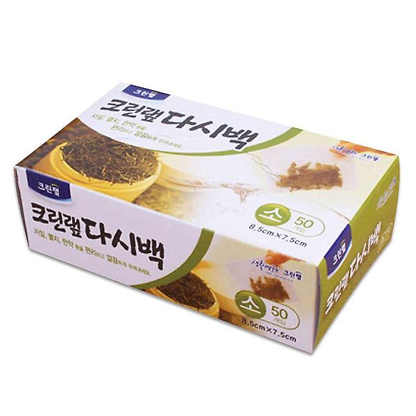  크린N 다시백 소형 50P 멸치 한약 차 원두 거름망